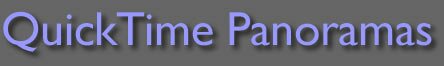 QuickTime Panoramas