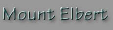 Mount Elbert